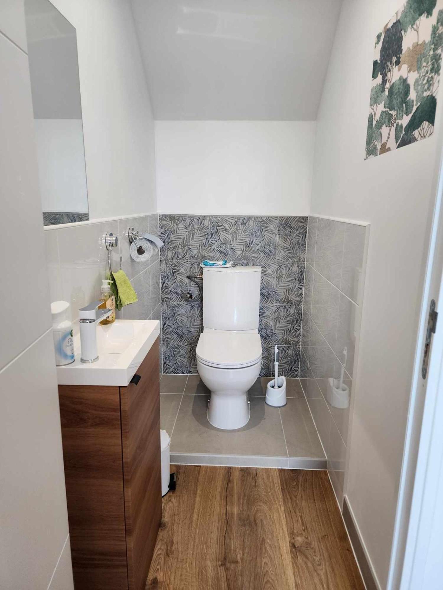 Chambre, Salle De Bain, Toilette, Salon Privatif Sainte-Marie-du-Mont  Esterno foto